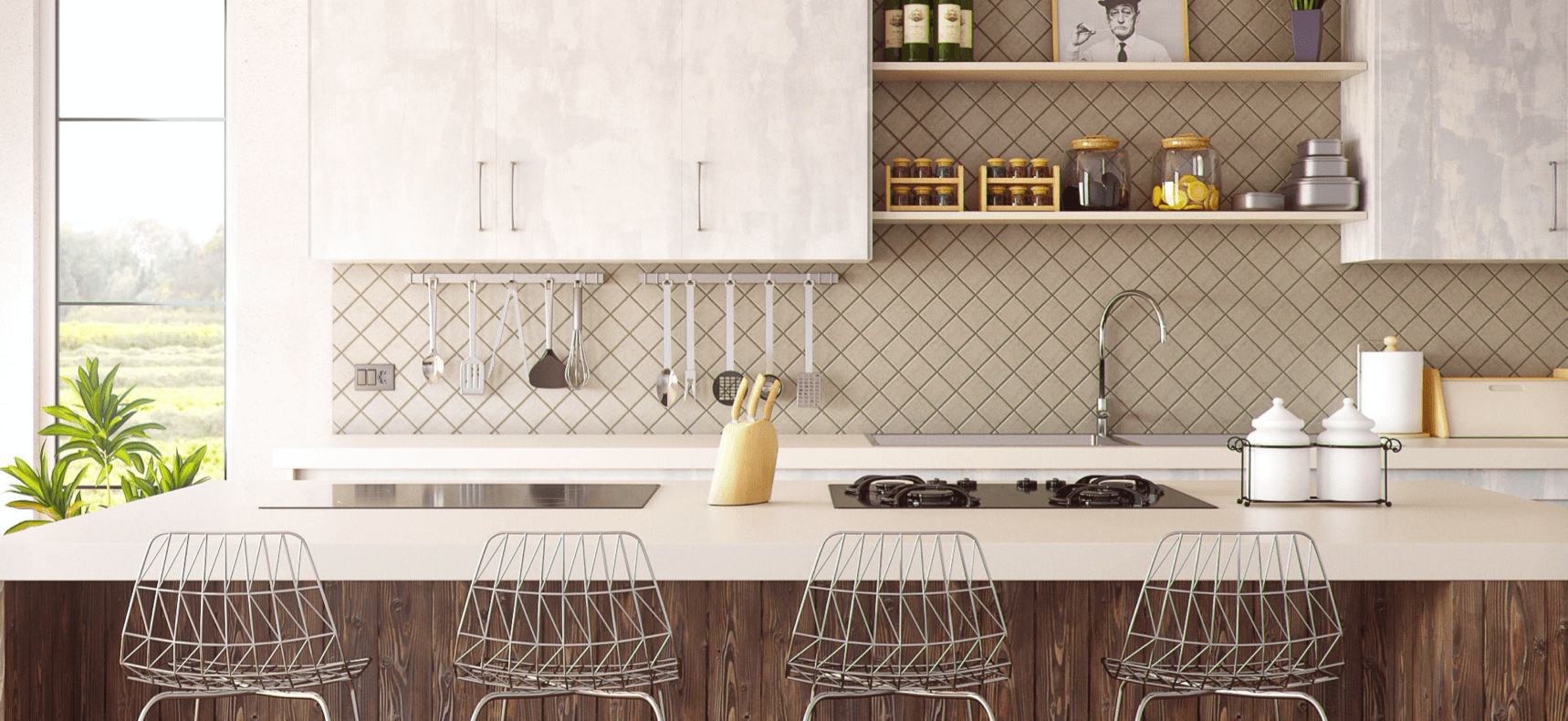 cocina aislada